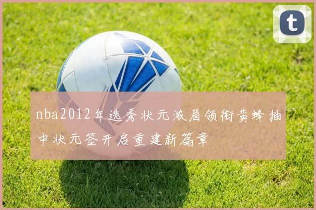 nba2012年选秀状元浓眉领衔黄蜂抽中状元签开启重建新篇章